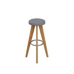 [SP-SPS-HSTL-BTN-UNB1] Plateau Button High Stool 375 x 375 x 830H Unlimited Band 1