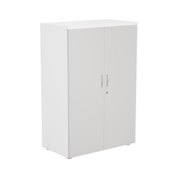 [WDS1245CDWH] Wooden Storage Cupboard Doors (FSC) | 1200mm | White | 