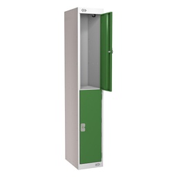 [TC2DRLK30GR] 2 Door Locker 300X300X1800 Green Door