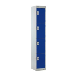 [TC4DRLK30BL] 4 Door Locker 300X300X1800 Blue Door