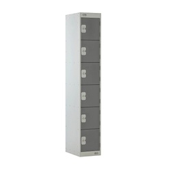 [TC6DRLK30DG] 6 Door Locker 300X300X1800 Dark Grey Door