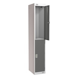 [TC2DRLK45DG] 2 Door Locker 300X450X1800 Dark Grey Door