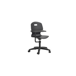 Arc Swivel Tilt Chair with Arm Tablet