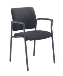 [CH3508UN] Florence Arm Chair 4 Leg Unlimited Black Frame