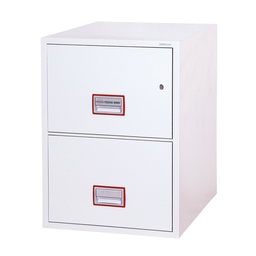 [FS2252K] World Class Vertical Fire File FS2250K-E Series Steel Safe Inc. 2 Drawers with Key Lock