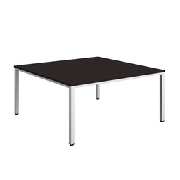 [ZFIMT1616ANTWH] Fraction Infinity Square Meeting Table (FSC) | 1600 X 1600 | Anthracite/White