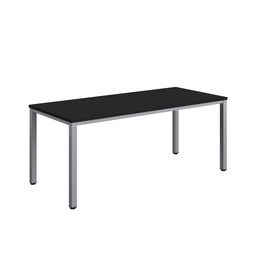 [ZFIMT1880BKSV] Fraction Infinity Rectangular Meeting Table (FSC) | 1800 X 800 | Black/Silver