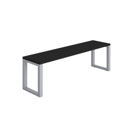 [PCB1435SBK] Picnic Bench (FSC) | 1400 | Black/Silver