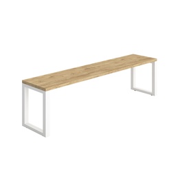 [PCB1635WNNO] Picnic Bench (FSC) | 1600 | Natural Nebraska Oak/White