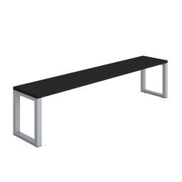 [PCB1835SBK] Picnic Bench (FSC) | 1800 | Black/Silver